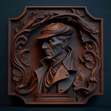 3D model Sherlock Holmes The Awakened (STL)
